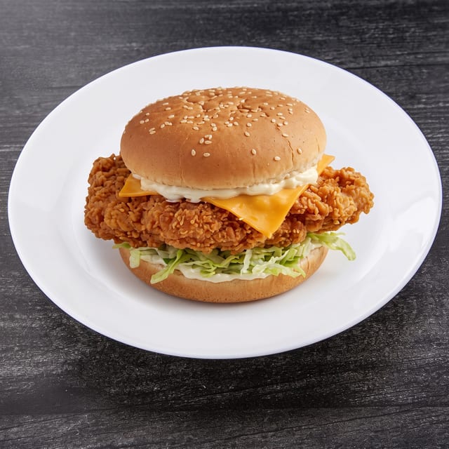 Zinger Burger.